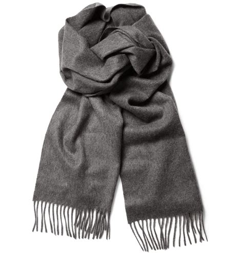 burberry scarf mens grey|burberry grey cashmere scarf.